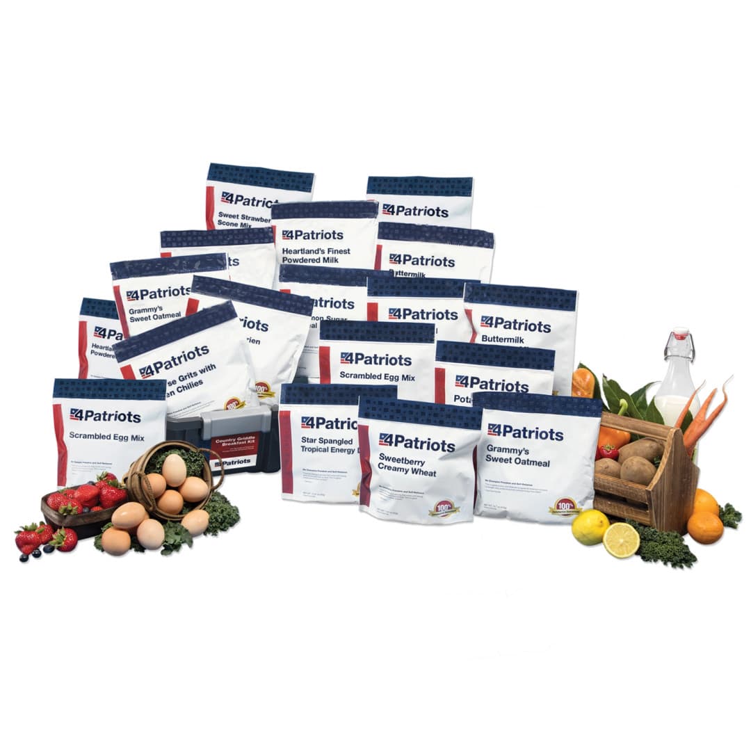 4Patriots Classic Griddle Breakfast Emergency Survival Kit